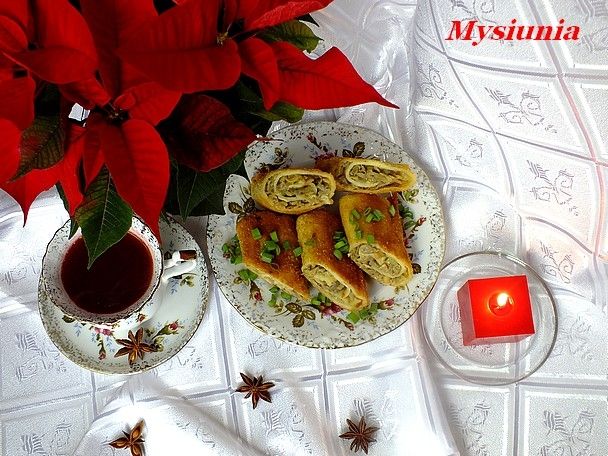 Świąteczne krokiety z pieczarkami