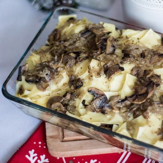 Świąteczne łazanki z kapustą Świąteczne łazanki z kapustą