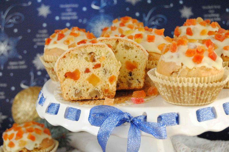 Świąteczne mini keksy Świąteczne mini keksy