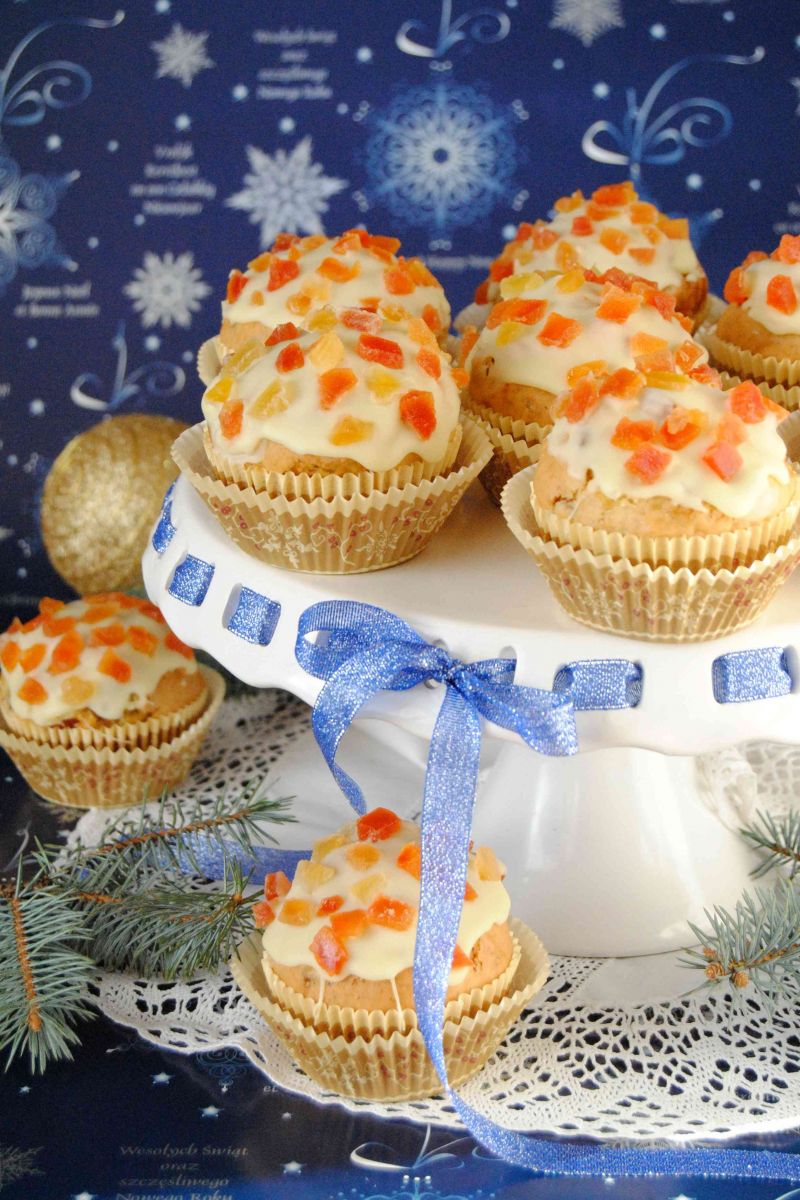 Świąteczne mini keksy Świąteczne mini keksy