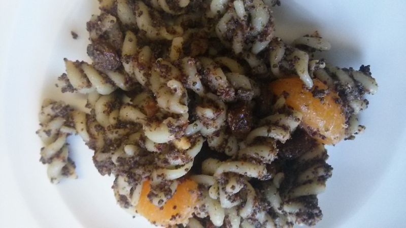 Świąteczne świderki z makiem i mandarynką 