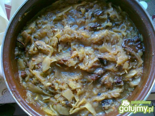 Świąteczny bigos albo wigilijny bigos Świąteczny bigos albo wigilijny bigos