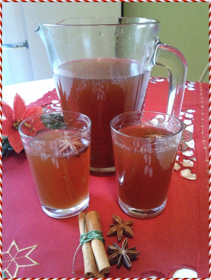 Świąteczny kompot z śliwek i żurawiny Świąteczny kompot z śliwek i żurawiny