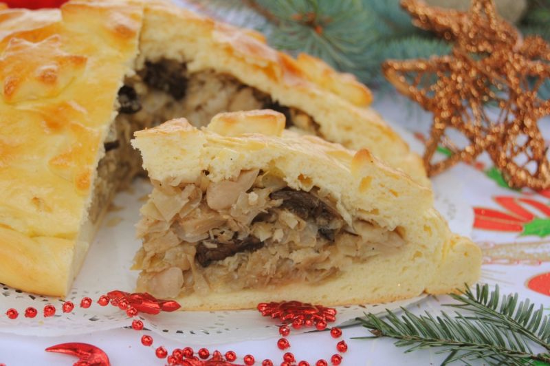 Świąteczny kulebiak