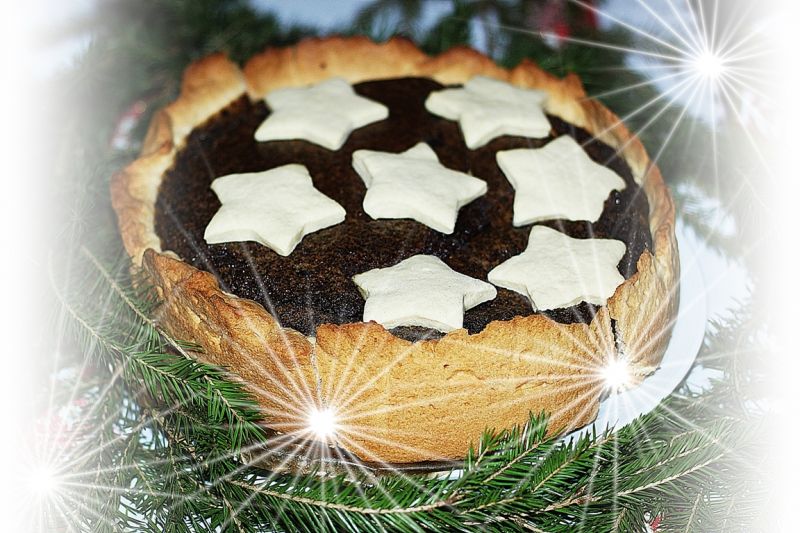 Świąteczny placek makowy