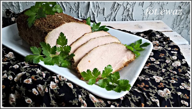 Świąteczny schab pieczony