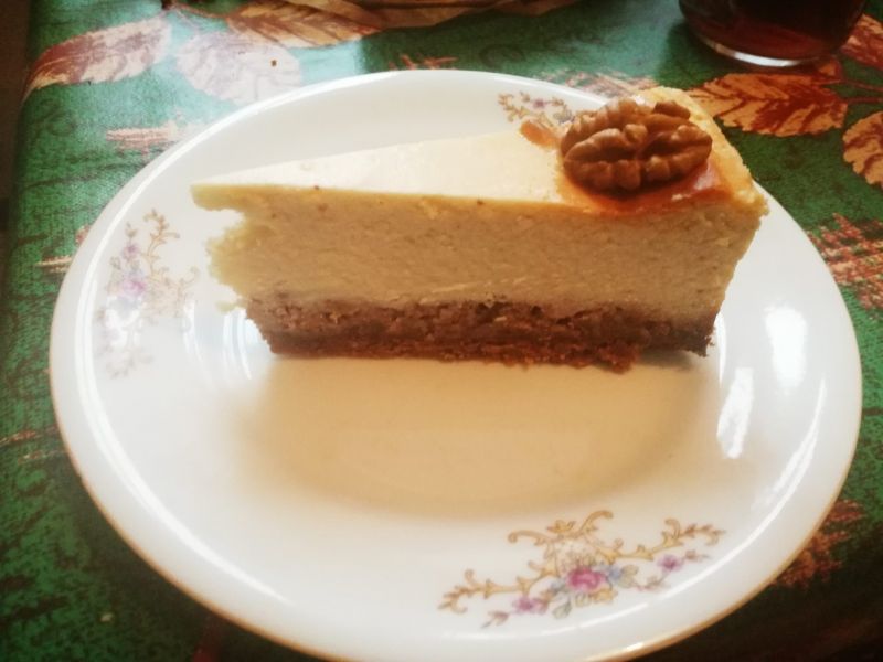 Świąteczny sernik orzechowy Świąteczny sernik orzechowy