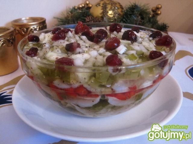 Świąteczny śledzik w oleju