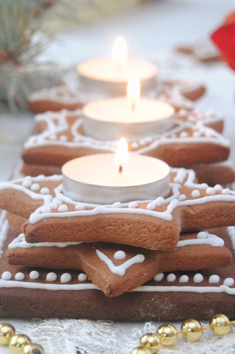 Świąteczny świecznik Świąteczny świecznik