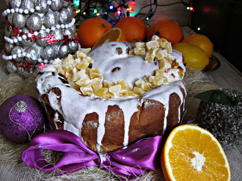 Świąteczny zawijaniec z piernikowym lemon curd Świąteczny zawijaniec z piernikowym lemon curd