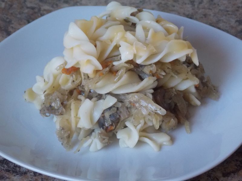 Świderkowe łazanki pod serową pierzynką  Świderkowe łazanki pod serową pierzynką