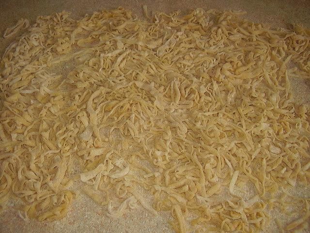 Świetny makaron domowej roboty