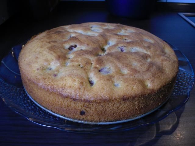 Swojski placek z wisniami. Swojski placek z wisniami.