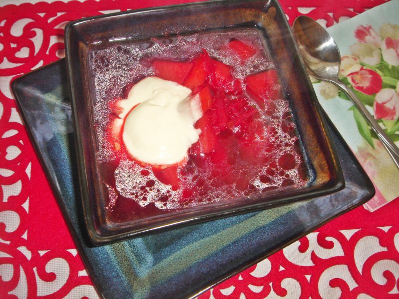 Sycąca zupa buraczkowa Sycąca zupa buraczkowa