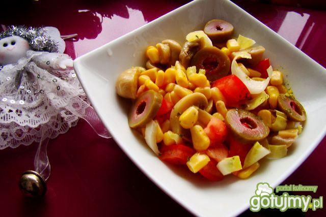 Sylwestrowa sałatka Sylwka