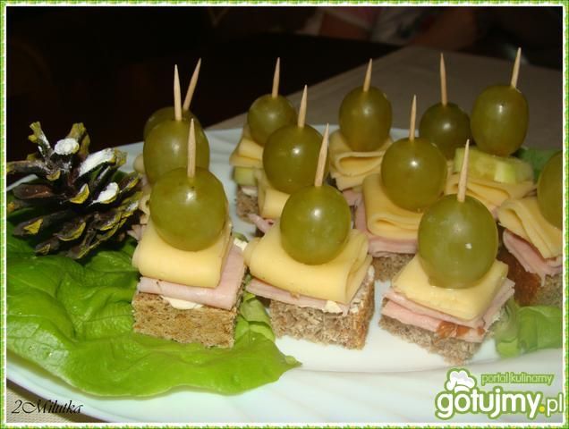 Sylwestrowe koreczki Milutkiej