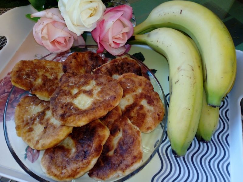Syrniki bananowe Syrniki bananowe