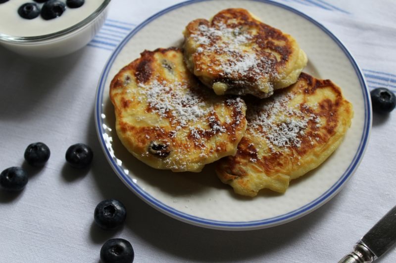 Syrnyky z bakaliami Syrnyky z bakaliami