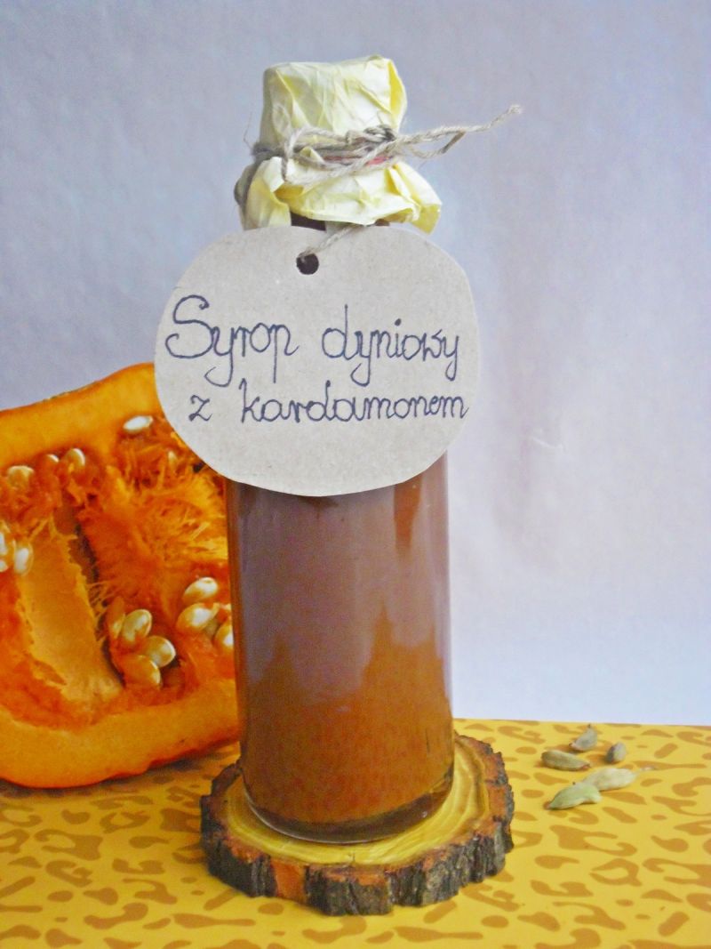 Syrop dyniowy z kardamonem