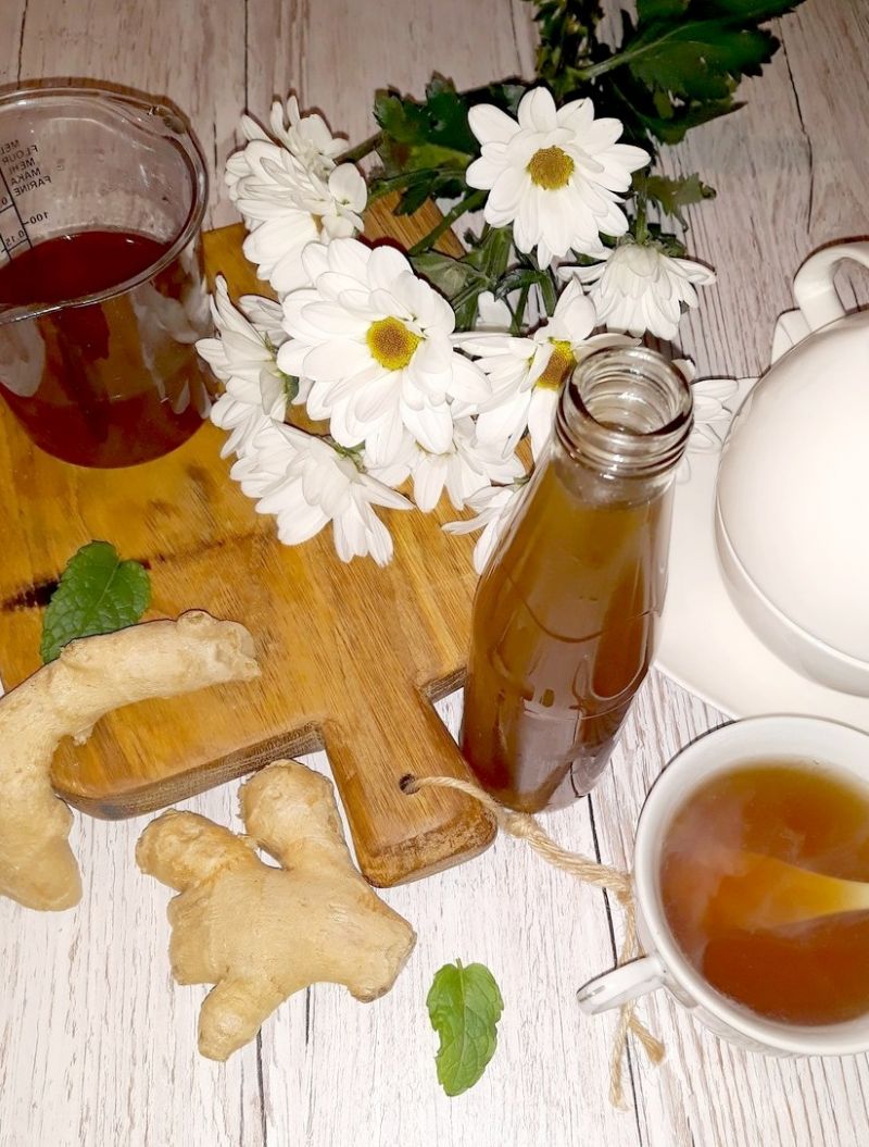 Syrop z imbirem i cynamonem Syrop z imbirem i cynamonem