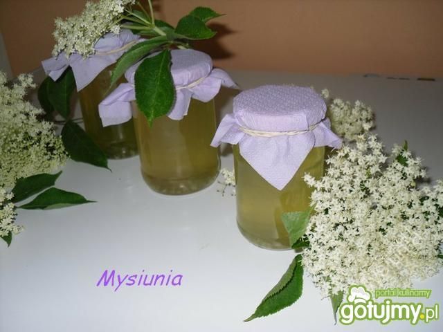 Syrop z kwiatów dzikiego bzu 