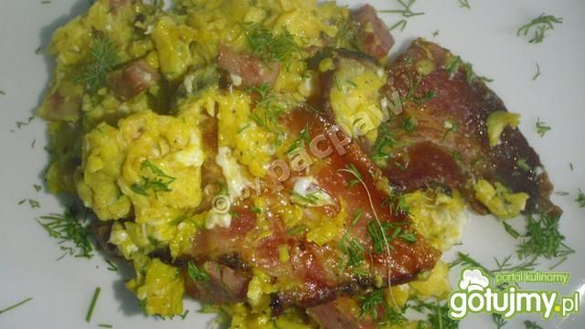 Syta jajecznica z jajek kur liliputek Syta jajecznica z jajek kur liliputek