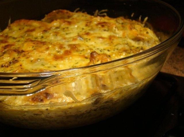 Syta zapiekanka z ravioli