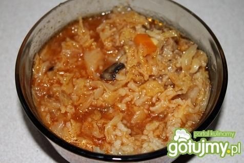 Syta zupa z pieczarką  Syta zupa z pieczarką