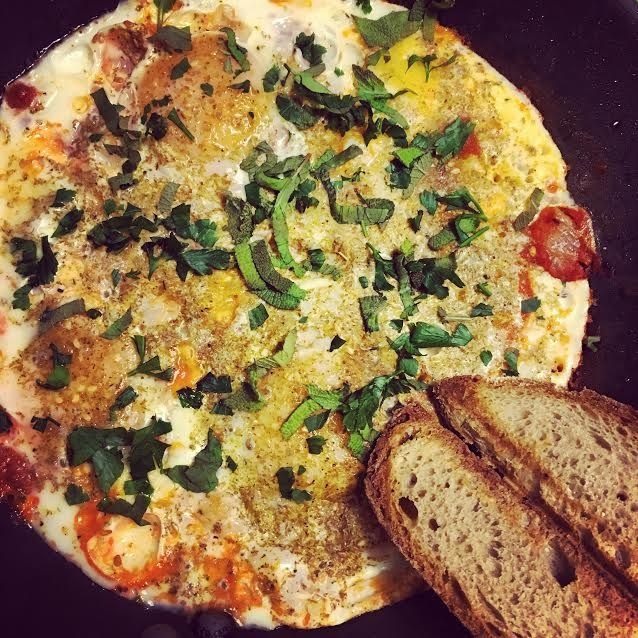 Szakszuka - jajka w przyprawach