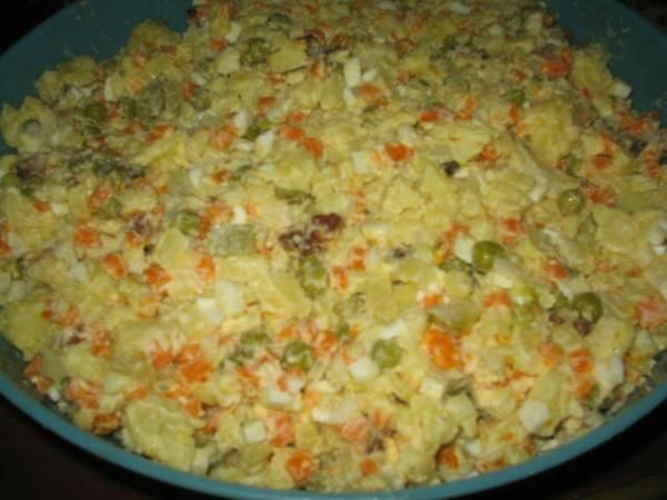 szałot czyli sałatka jarzynowa