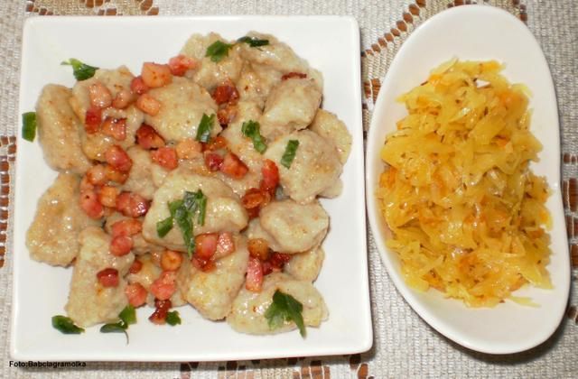 Szare kluski wg Babcigramolki :