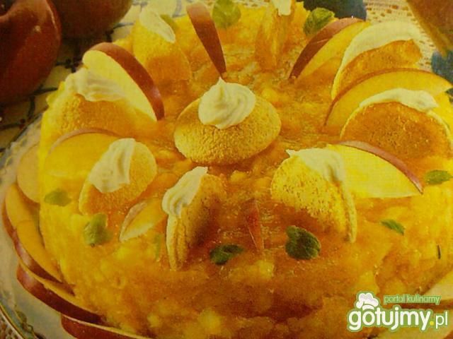 Szarlotka bez pieczenia