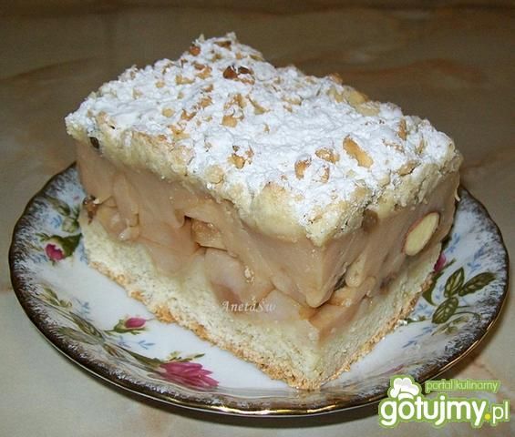 Szarlotka krówkowa Szarlotka krówkowa