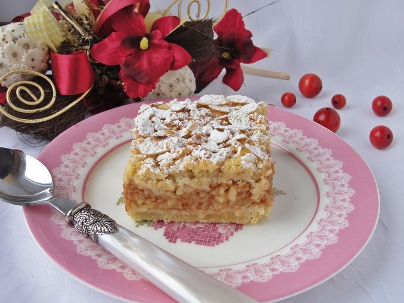 Szarlotka migdałowa Szarlotka migdałowa