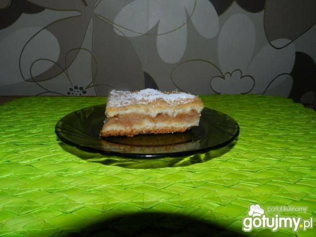 Szarlotka na kruchym cieście. Szarlotka na kruchym cieście.