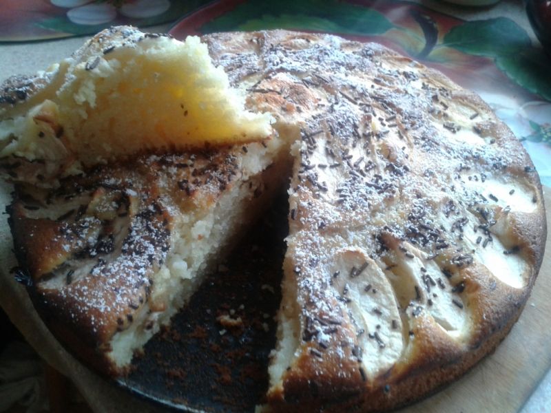 Szarlotka na maślance