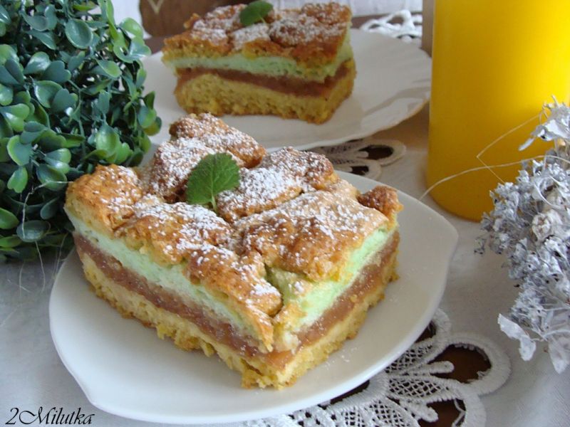 Szarlotka na zielono Szarlotka na zielono