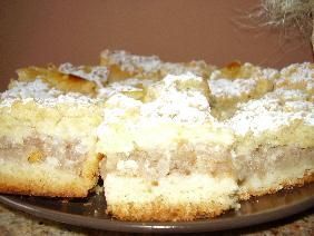 Szarlotka pychotka z budyniem