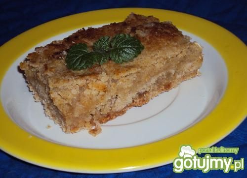 Szarlotka sypana ( z kaszą manną )