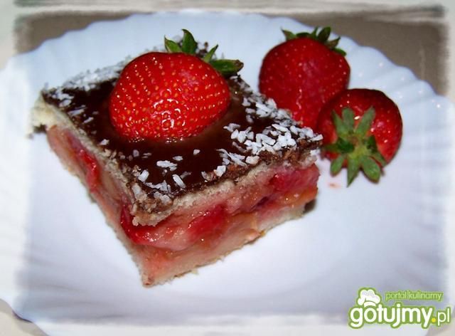 Szarlotka truskawkowa Szarlotka truskawkowa