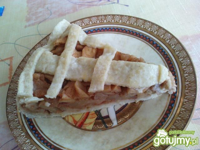 Szarlotka w kratkę  Szarlotka w kratkę