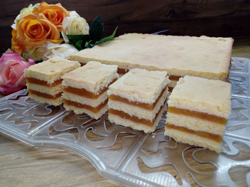 Szarlotka warstwowa/przekładana Szarlotka warstwowa/przekładana