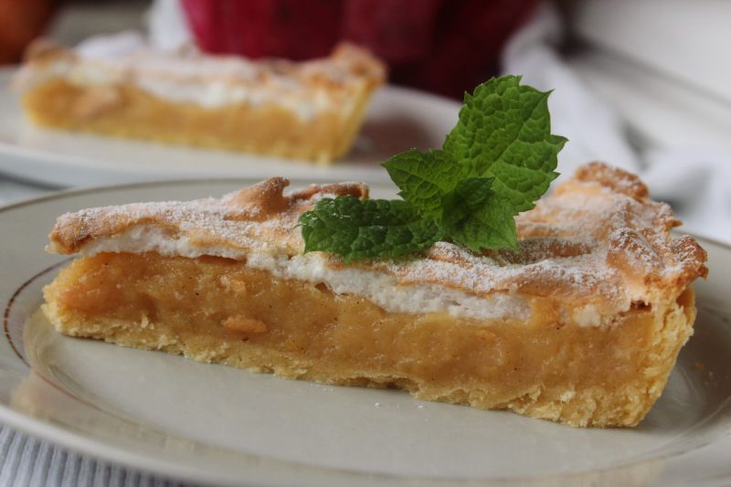 Szarlotka z apple curd Szarlotka z apple curd