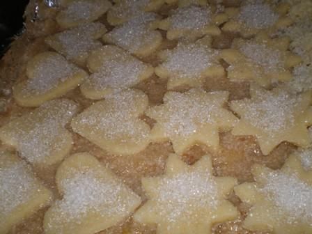 Szarlotka z cukrowymi ciasteczkami Szarlotka z cukrowymi ciasteczkami