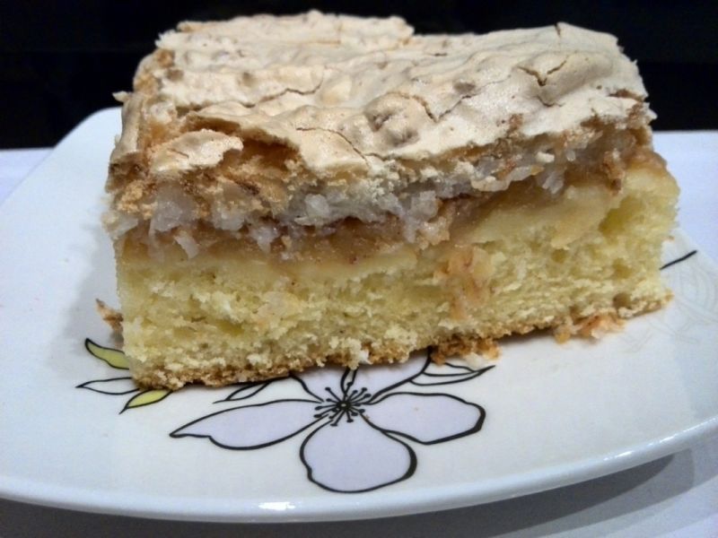 Szarlotka z kokosem Szarlotka z kokosem