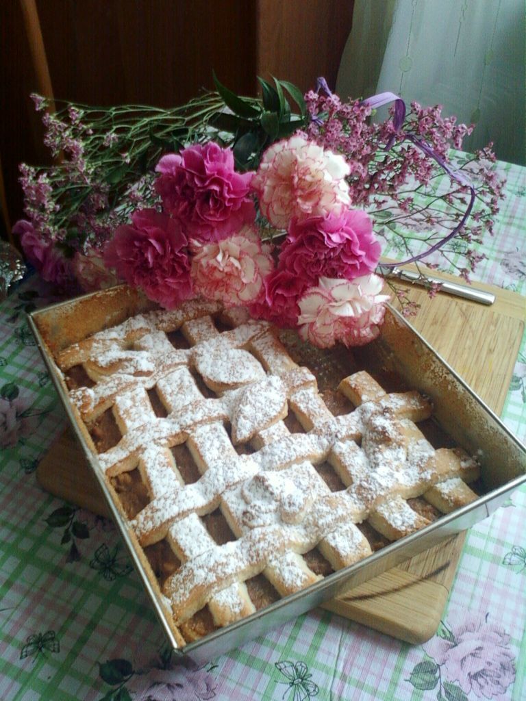 Szarlotka z kratką Szarlotka z kratką