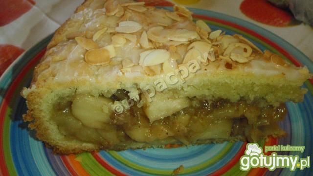 Szarlotka z kruchego