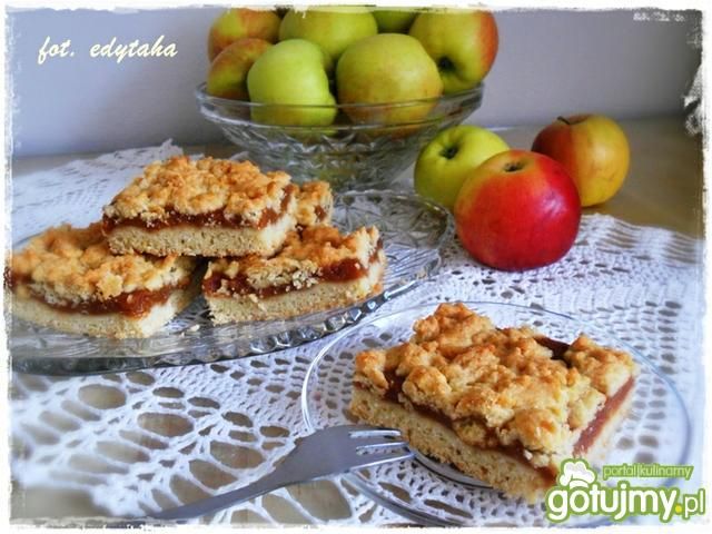 Szarlotka z musem z antonówek Szarlotka z musem z antonówek