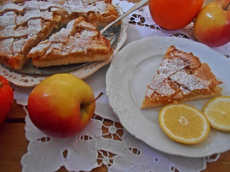 Szarlotka z pomarańczami 