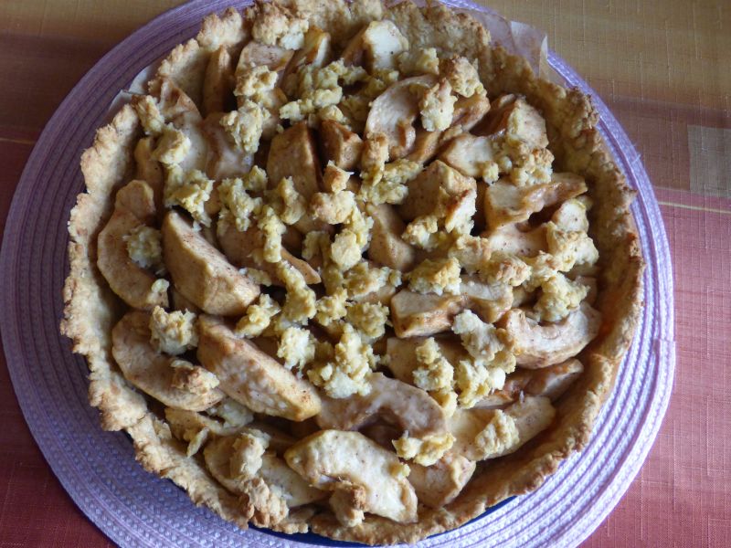 Szarlotka z prażonymi jabłkami Szarlotka z prażonymi jabłkami